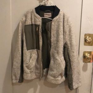 Free people shearling bomber